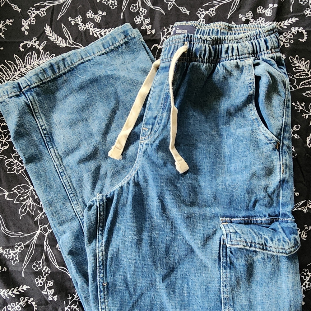 GAP Blue Flare & Wide Leg Jeans